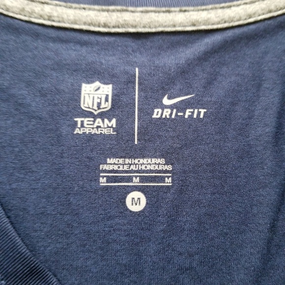 NE Patriots Nike Dry Tee by  Fit NFL Team Apparel - Picture 2 of 3